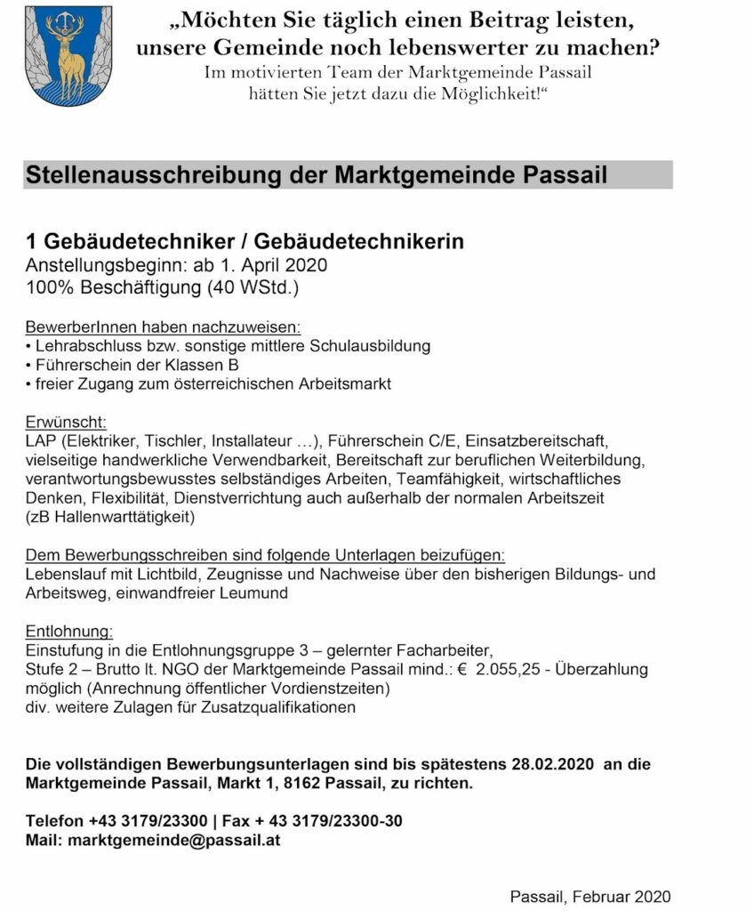 Stellenausschreibung-Gebäudetechniker-Wirtschaftshof